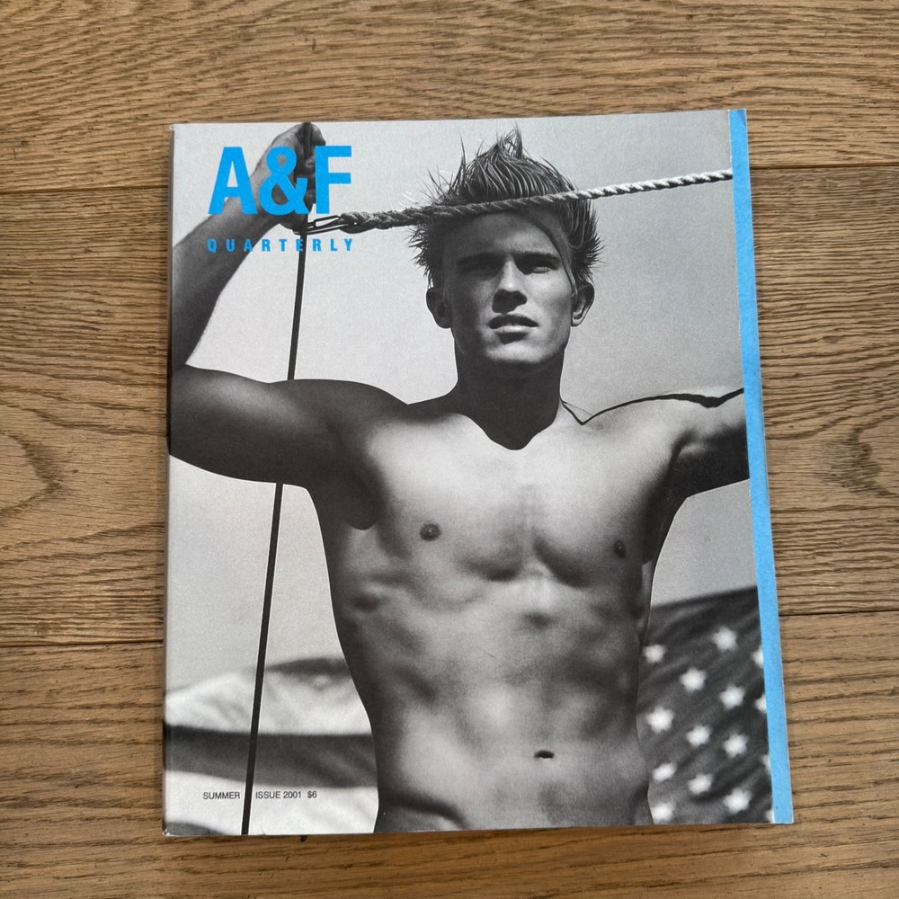 Abercrombie & Fitch A&F Quarterly Summer 2001 Magazine Bruce Weber Vintage Y2K